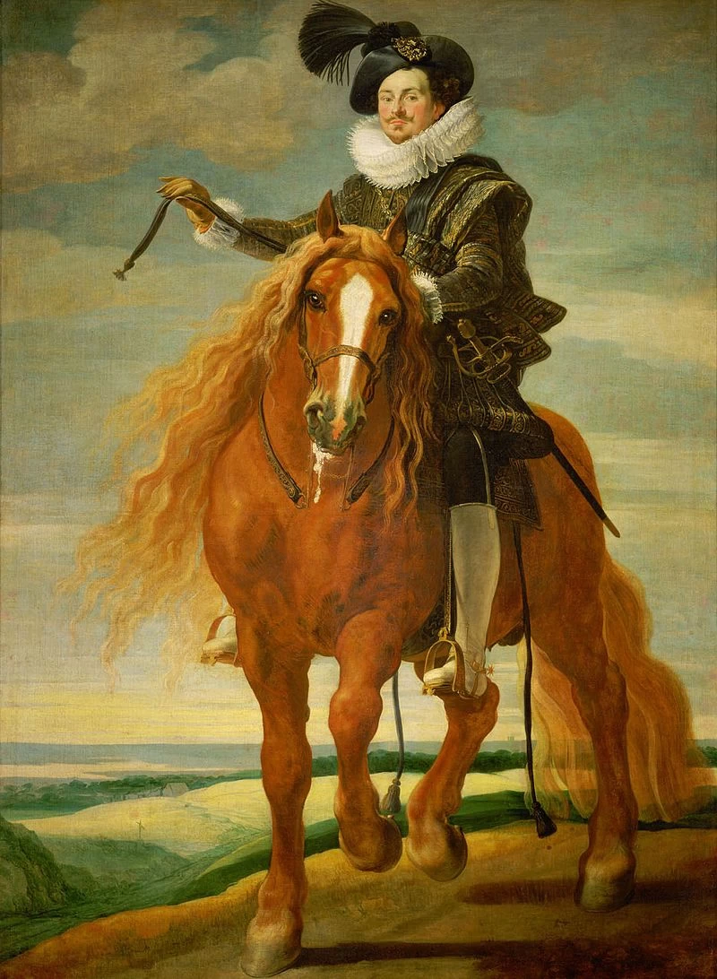 Ritratto equestre di Don Diego Messia Felipe de Guzmán, Marques de Léganes - Kunsthistorisches Museum